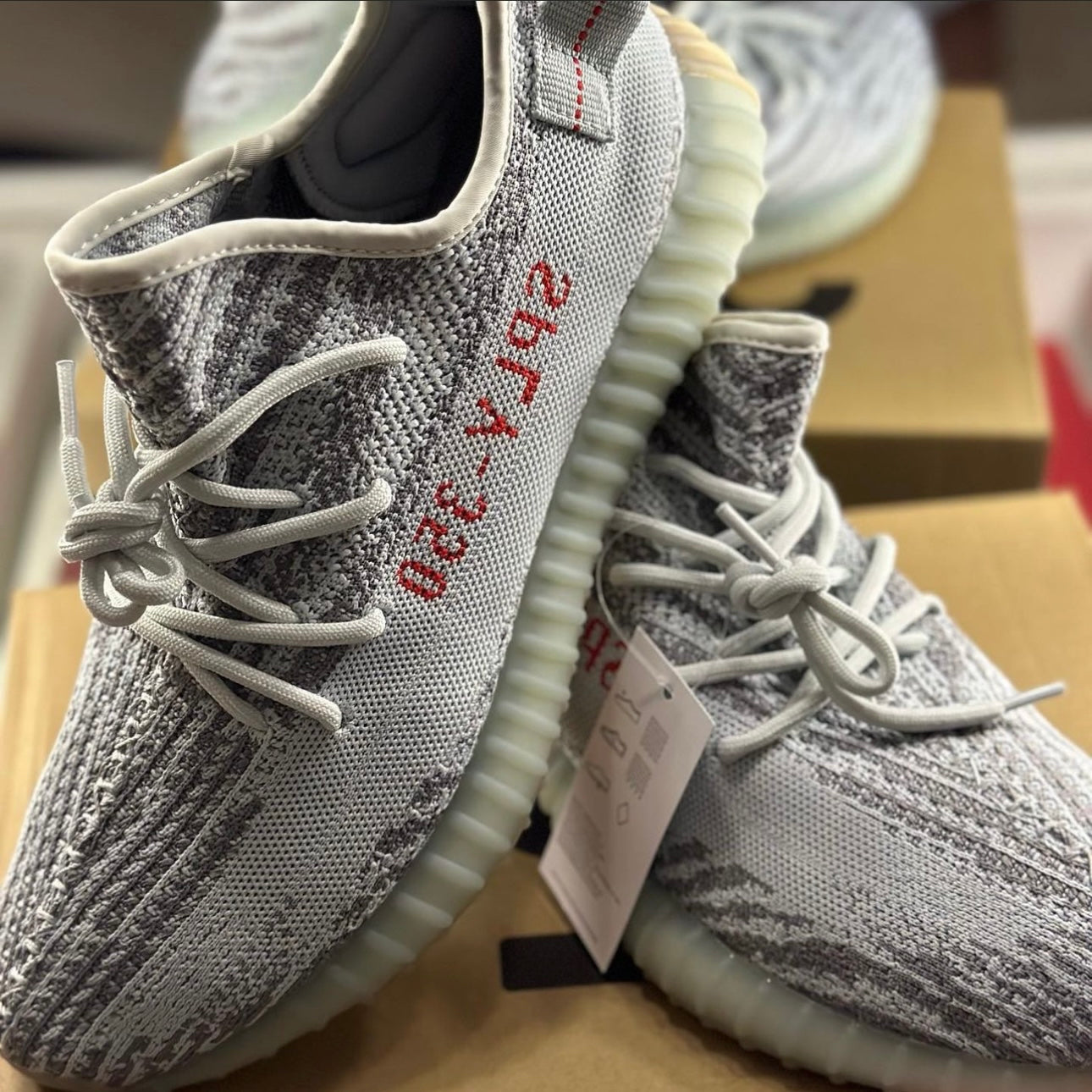 Adidas Yeezys 350 v2 blue tint – DRIP HOUSE