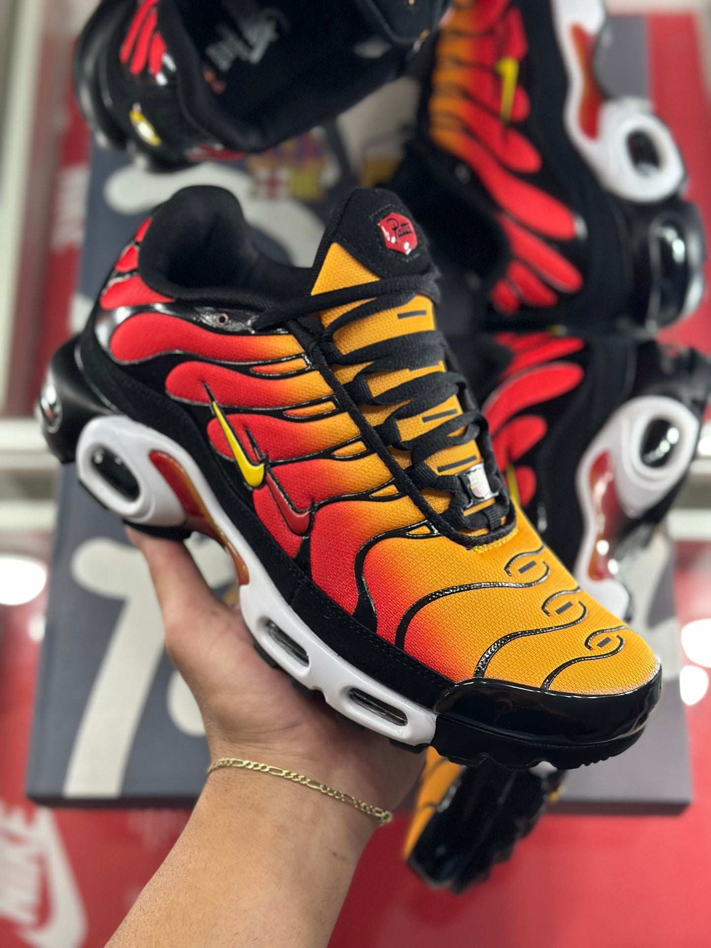 Air max plus Bàrca orange