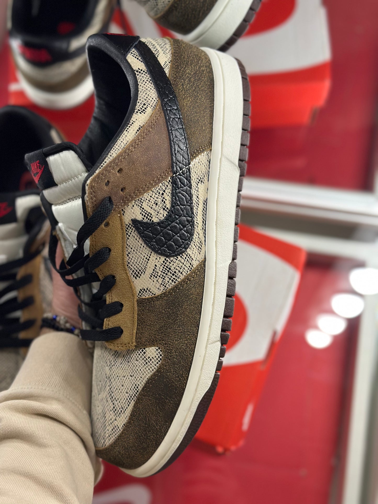 Nike dunk low sb snake